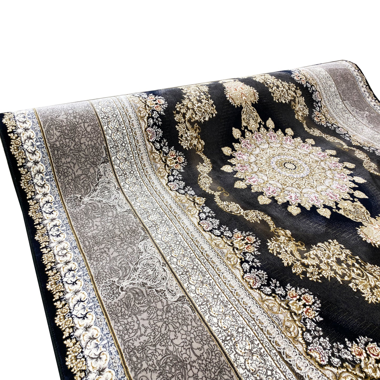 Alfombra azul marino 170x240cm