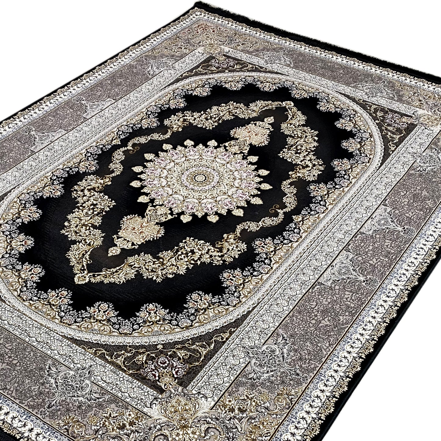 Alfombra azul marino 170x240cm