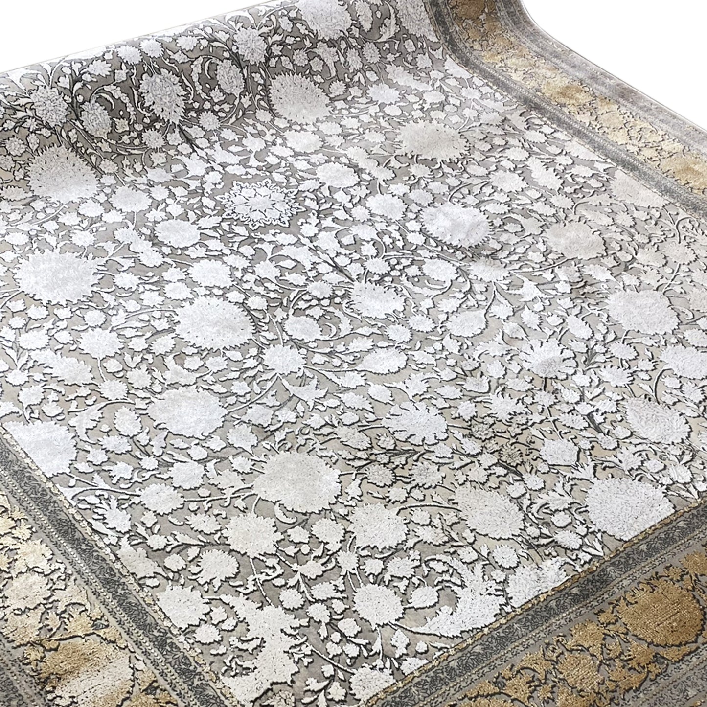 Alfombra plata-oro 170x240cm