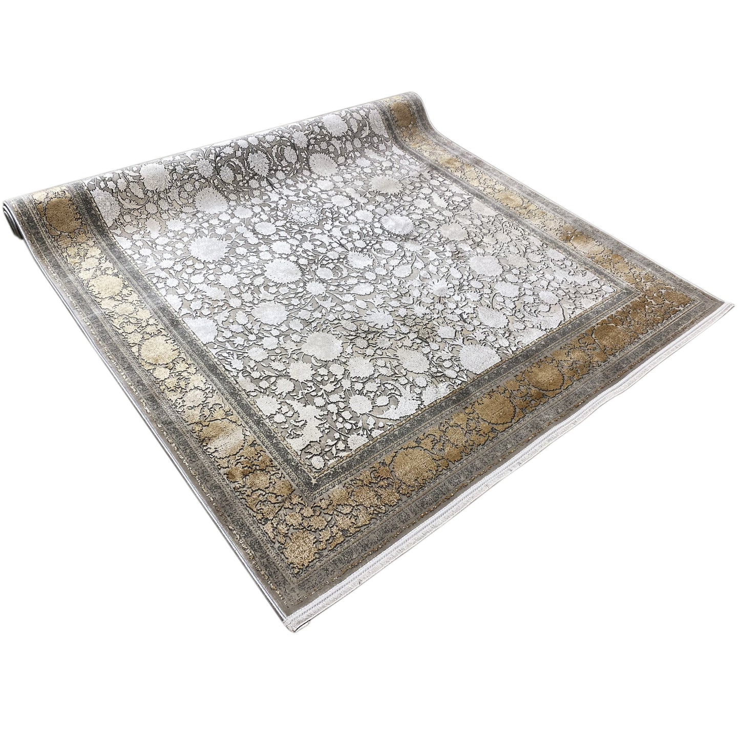 Alfombra plata-oro 170x240cm