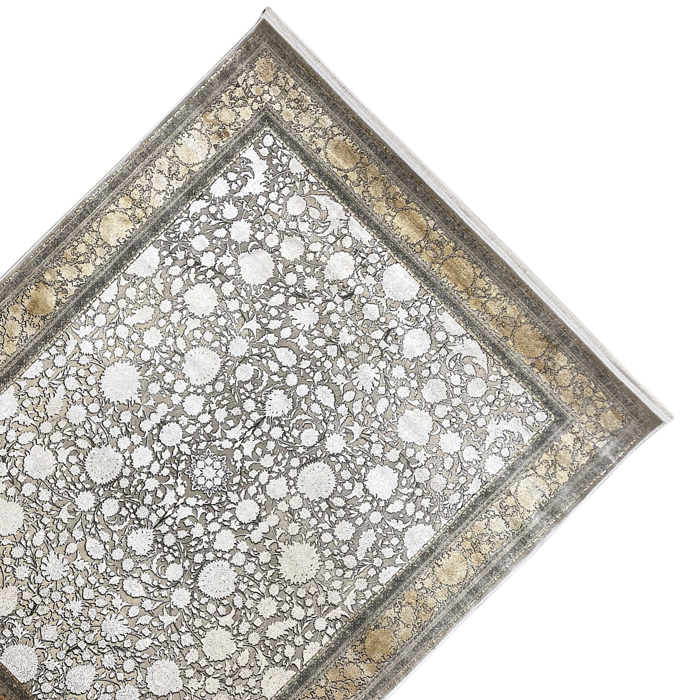 Alfombra plata-oro 170x240cm