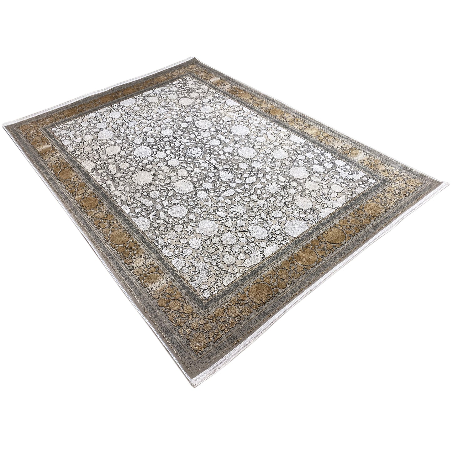 Alfombra plata-oro 170x240cm