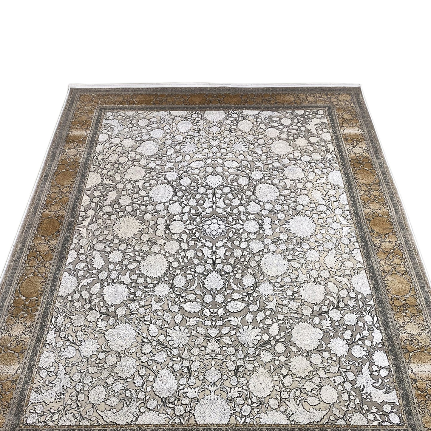 Alfombra plata-oro 170x240cm