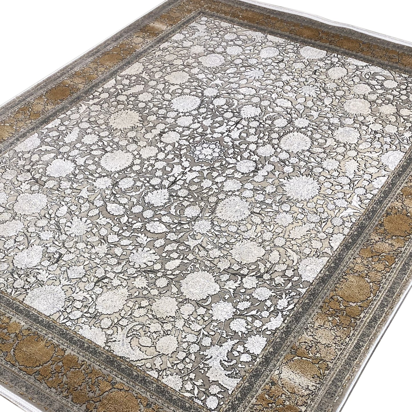 Alfombra plata-oro 170x240cm