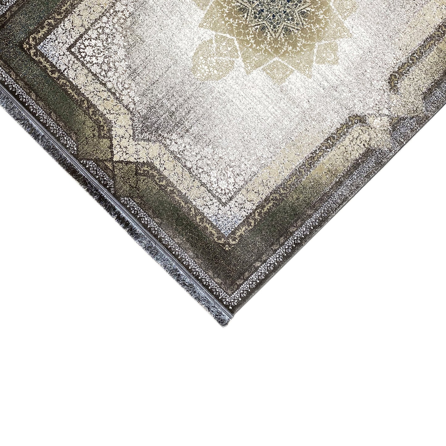 Maschinell gefertigter Teppich in 170x240cm mit Used-Look.