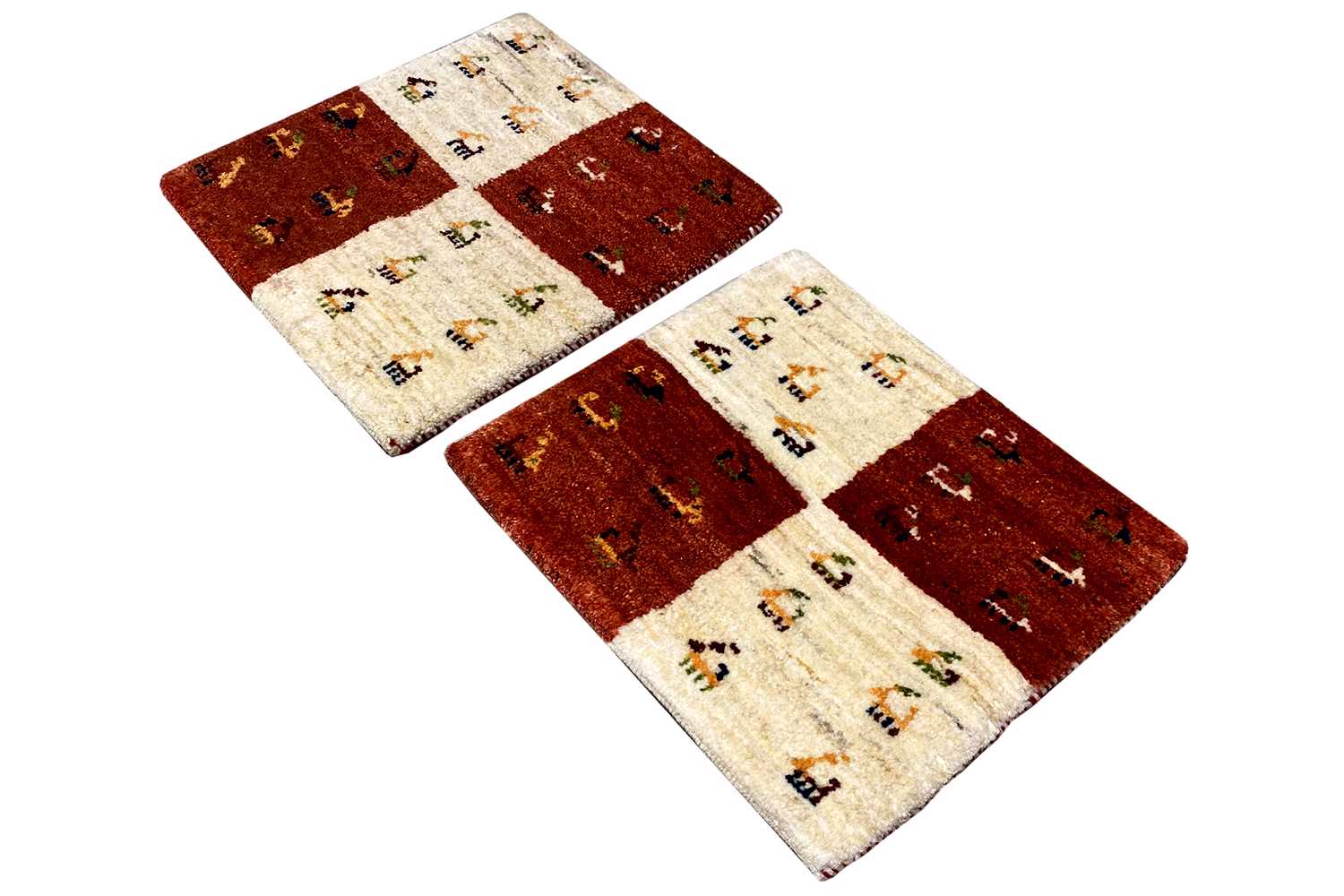 Gabbeh Teppich (42x36 cm) - German Carpet Shop