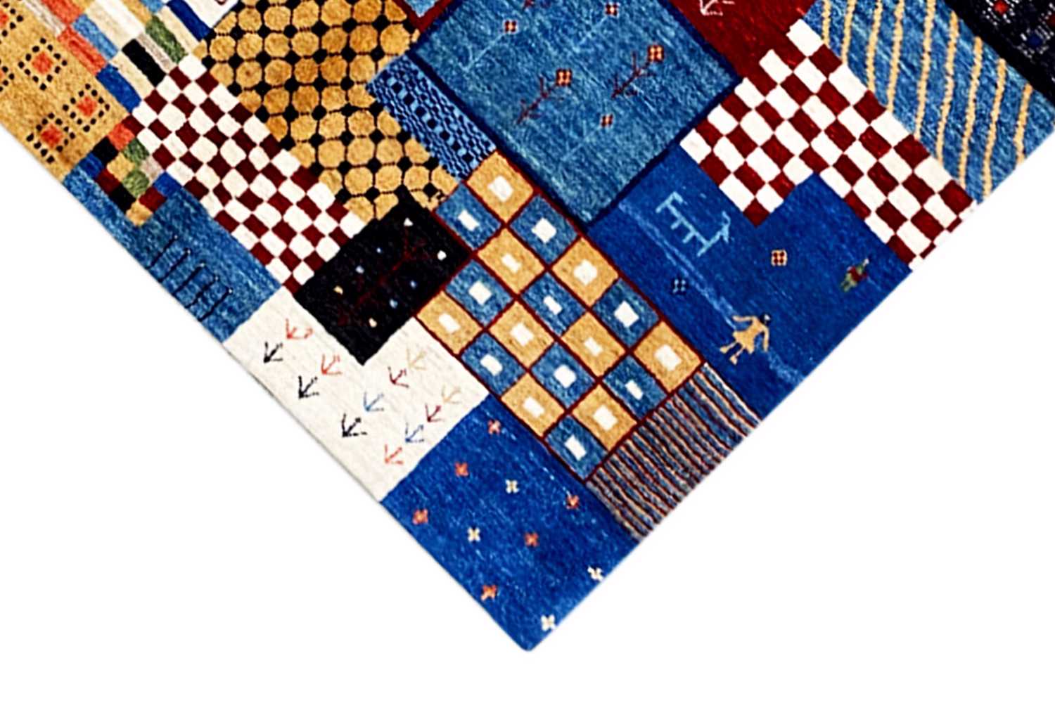 Gabbeh Teppich (170x240 cm / 6x8 ft) - German Carpet Shop