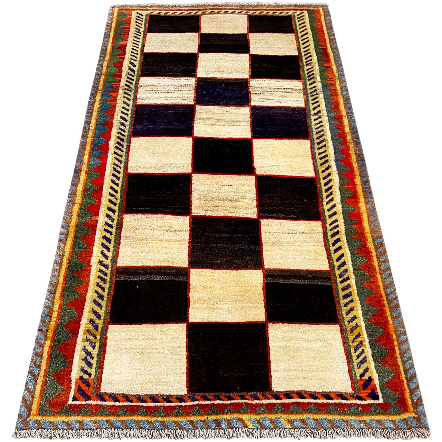 Alfombra Gabbeh 194x100 cm