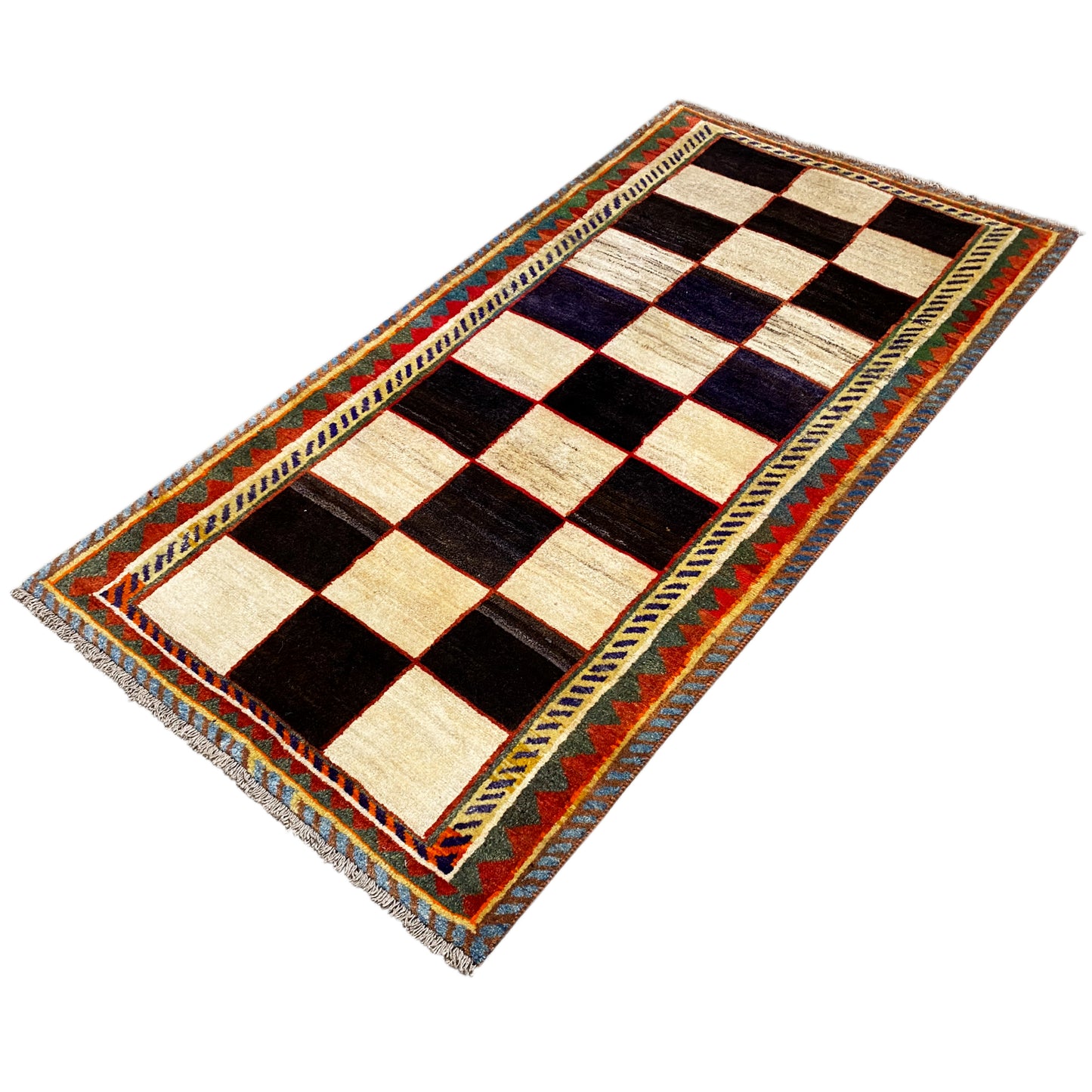 Alfombra Gabbeh 194x100 cm