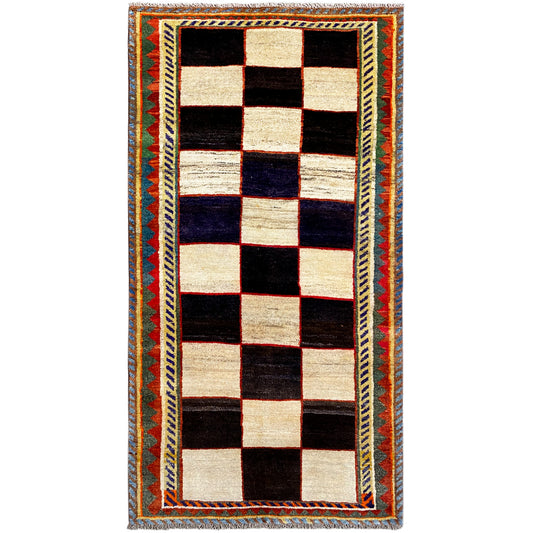 Alfombra Gabbeh 194x100 cm