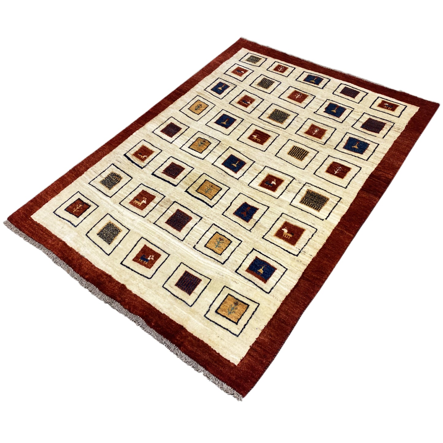 Alfombra Gabbeh 160x111 cm