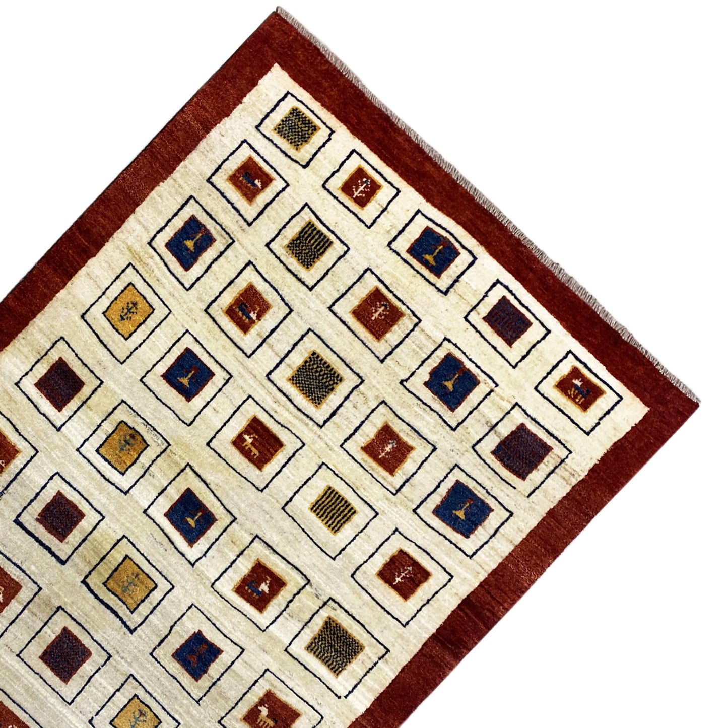 Alfombra Gabbeh 160x111 cm