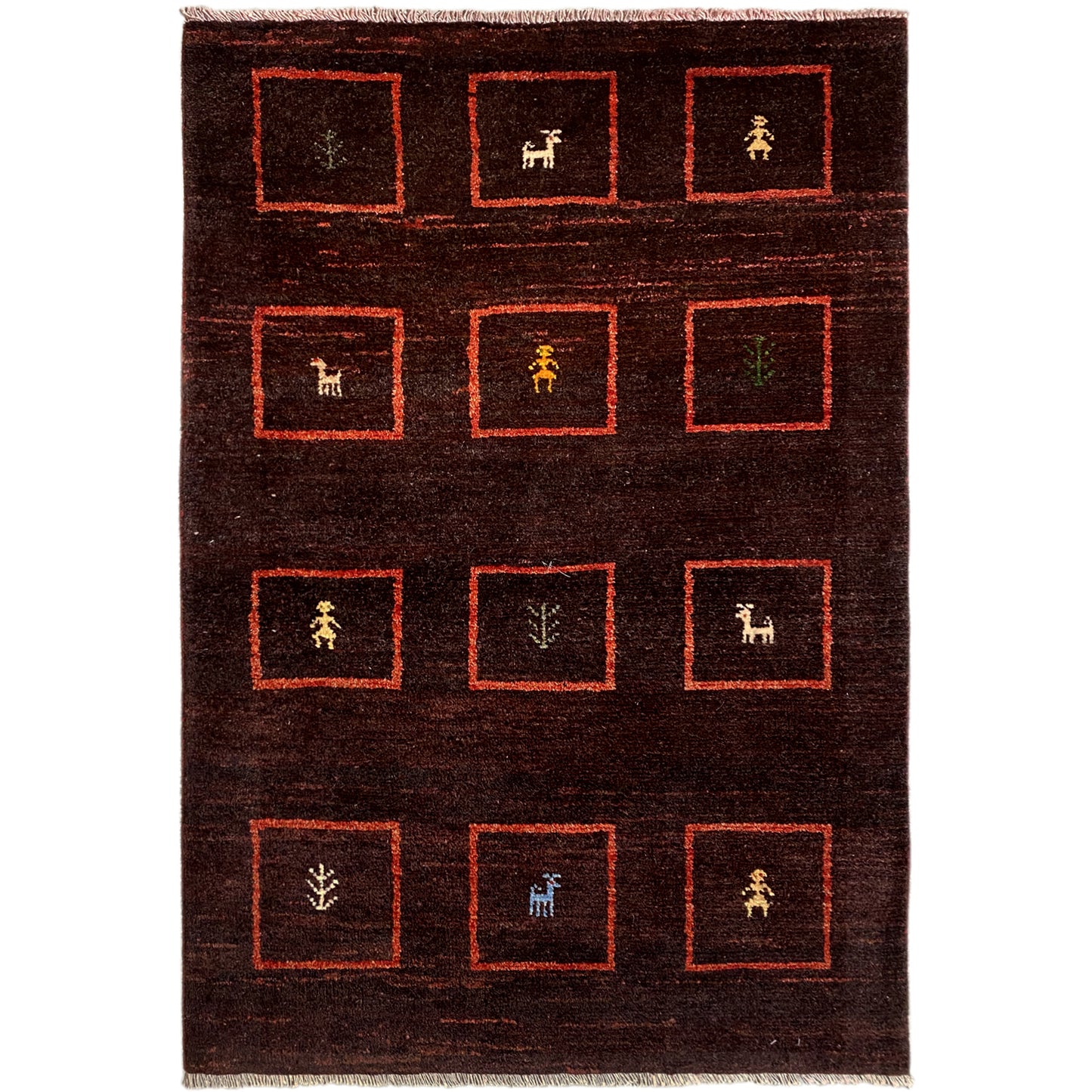 Alfombra Gabbeh 147x99 cm