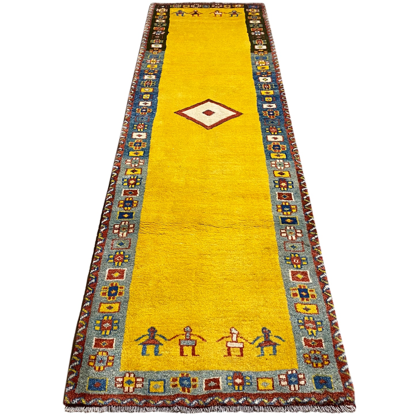 Gabbeh corredor 303x88 cm