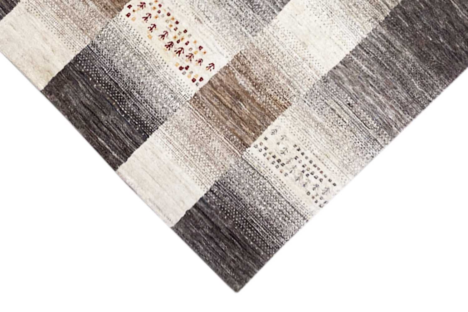 Gabbeh-Teppich (170x240 cm / 6x8 ft) - Authentischer persischer Wollteppich - German Carpet Shop