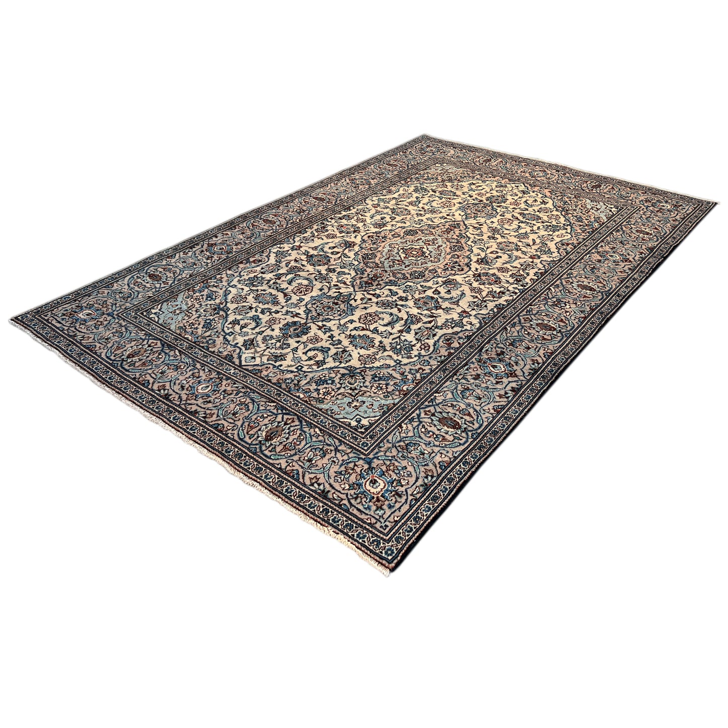 Keshan Teppich 294x194 cm - Premium Keshan Teppiche from German Carpet Shop - Just €890! Shop now at German Carpet Shop