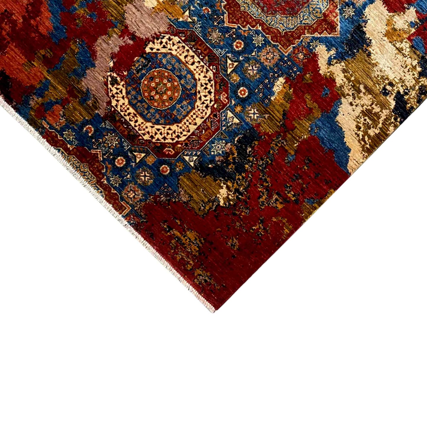 Mamluk Teppich, Rot/Mehrfarbig, 248x176 cm - German Carpet Shop