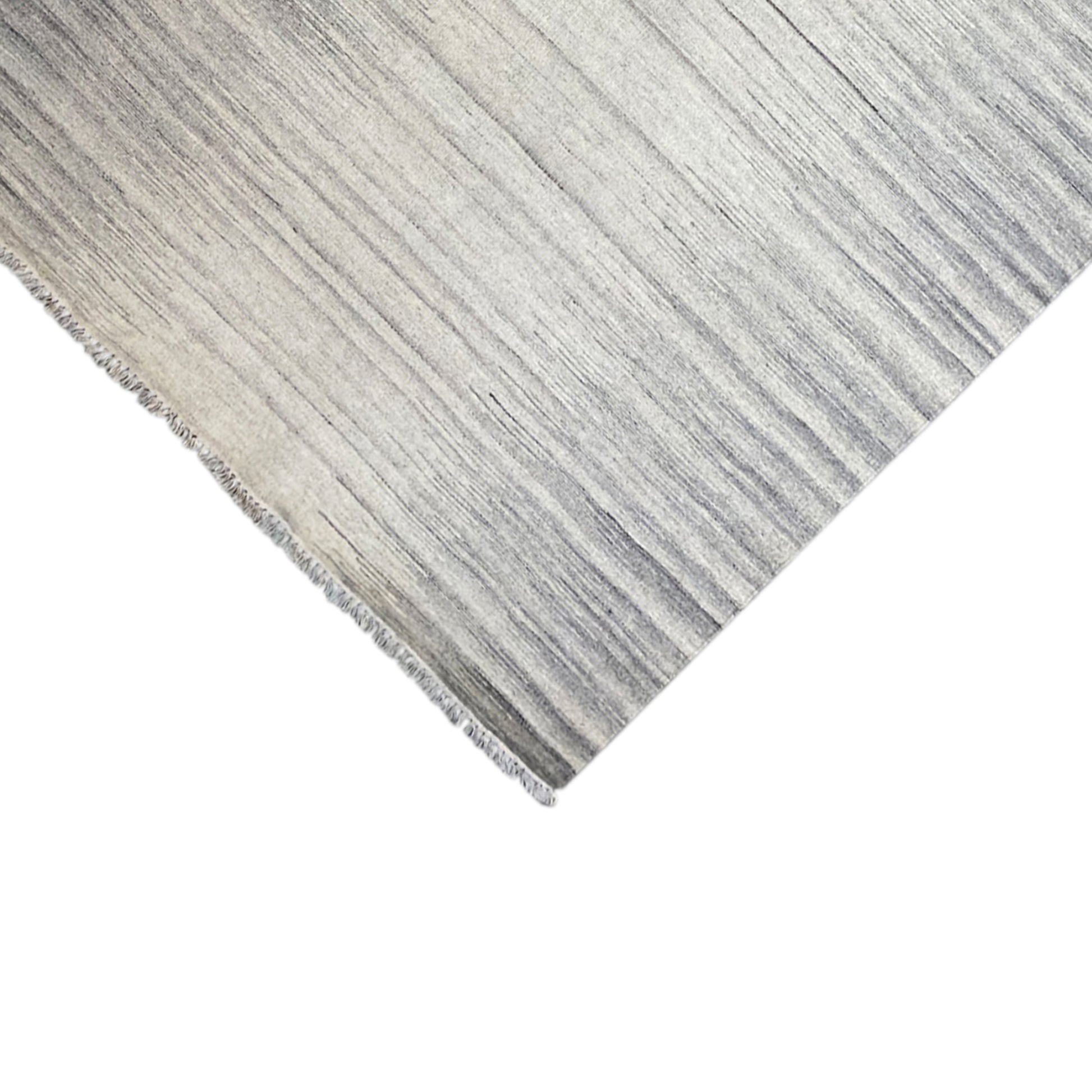 Beiger Kelim Dhurrie Streifen 230x160 cm - German Carpet Shop