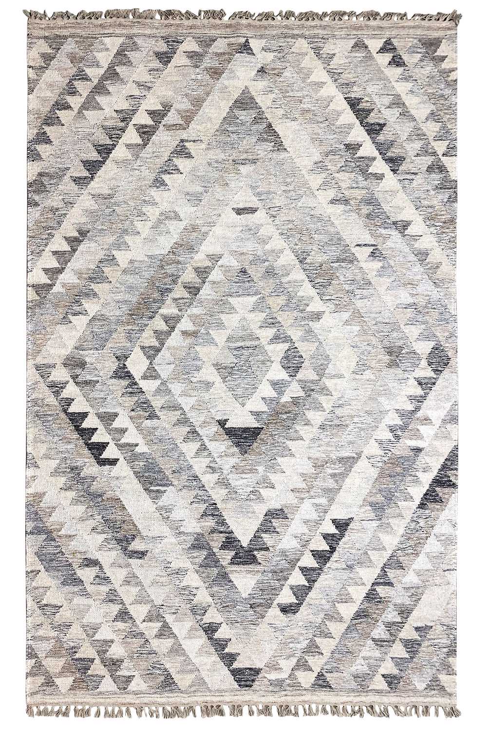 Moderne Kelim - Dhurrie - (237x155 cm) - German Carpet Shop