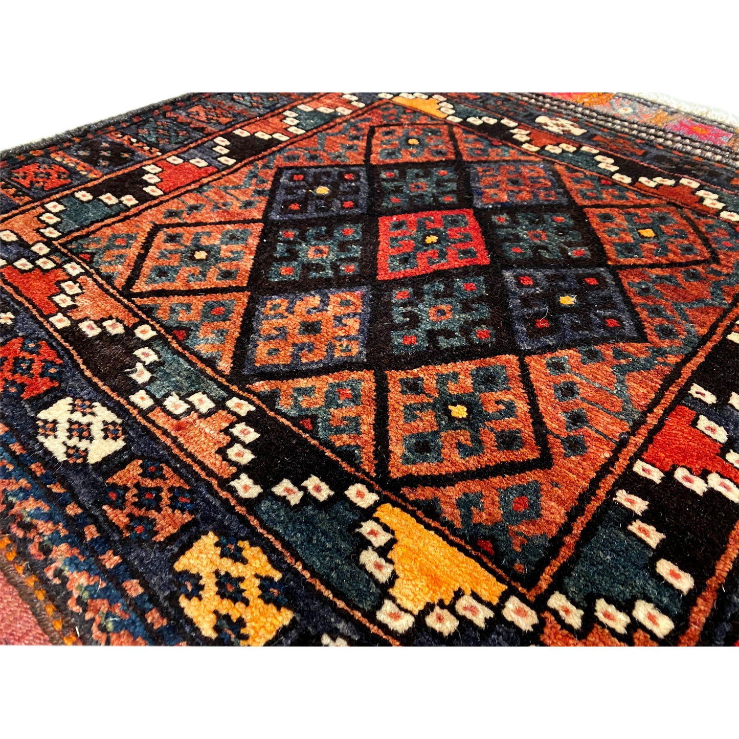Alfombra Hamedan Poshti - 76x72 cm
