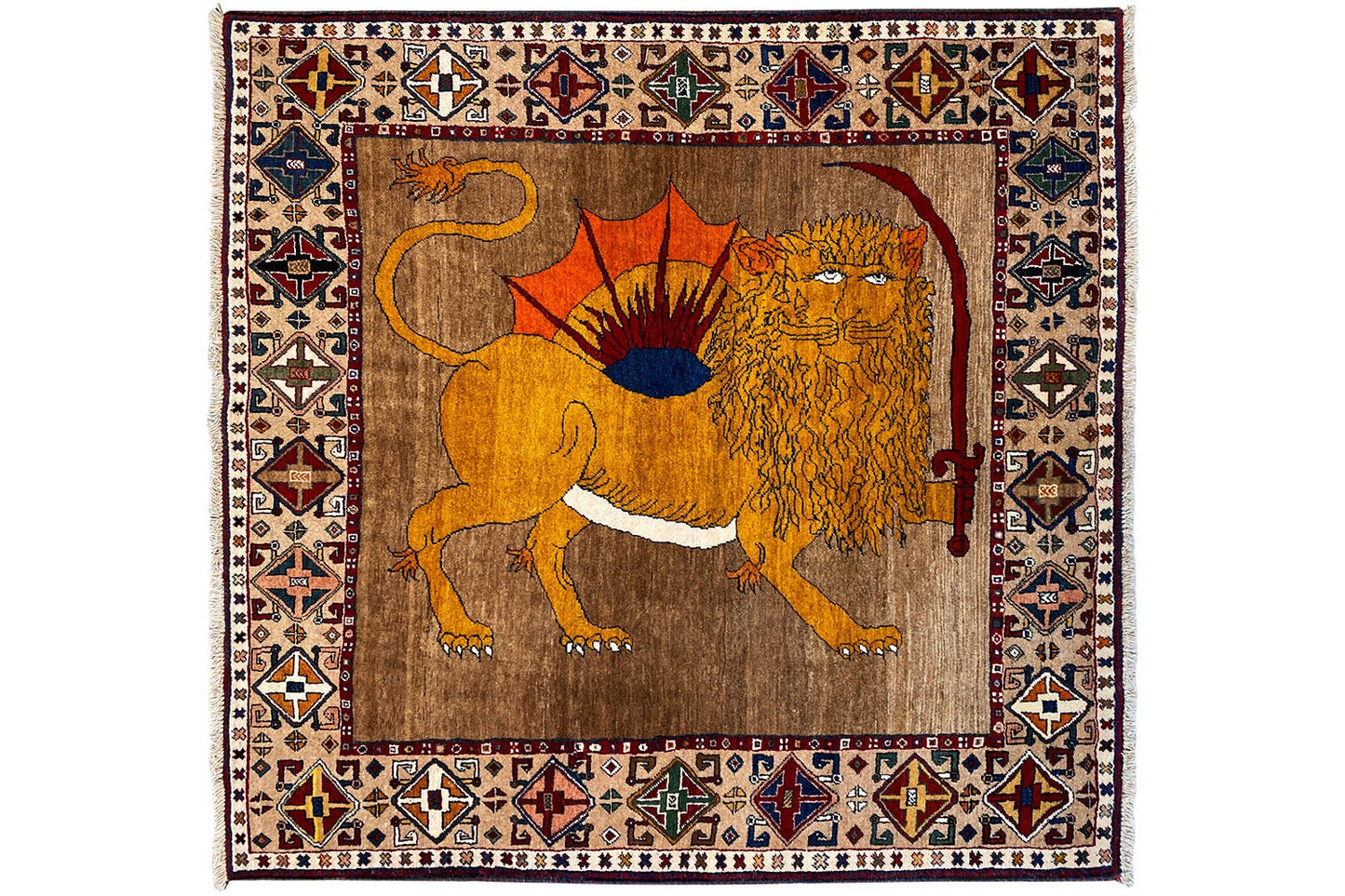 Qashqai Exklusiv (175x166cm) - German Carpet Shop