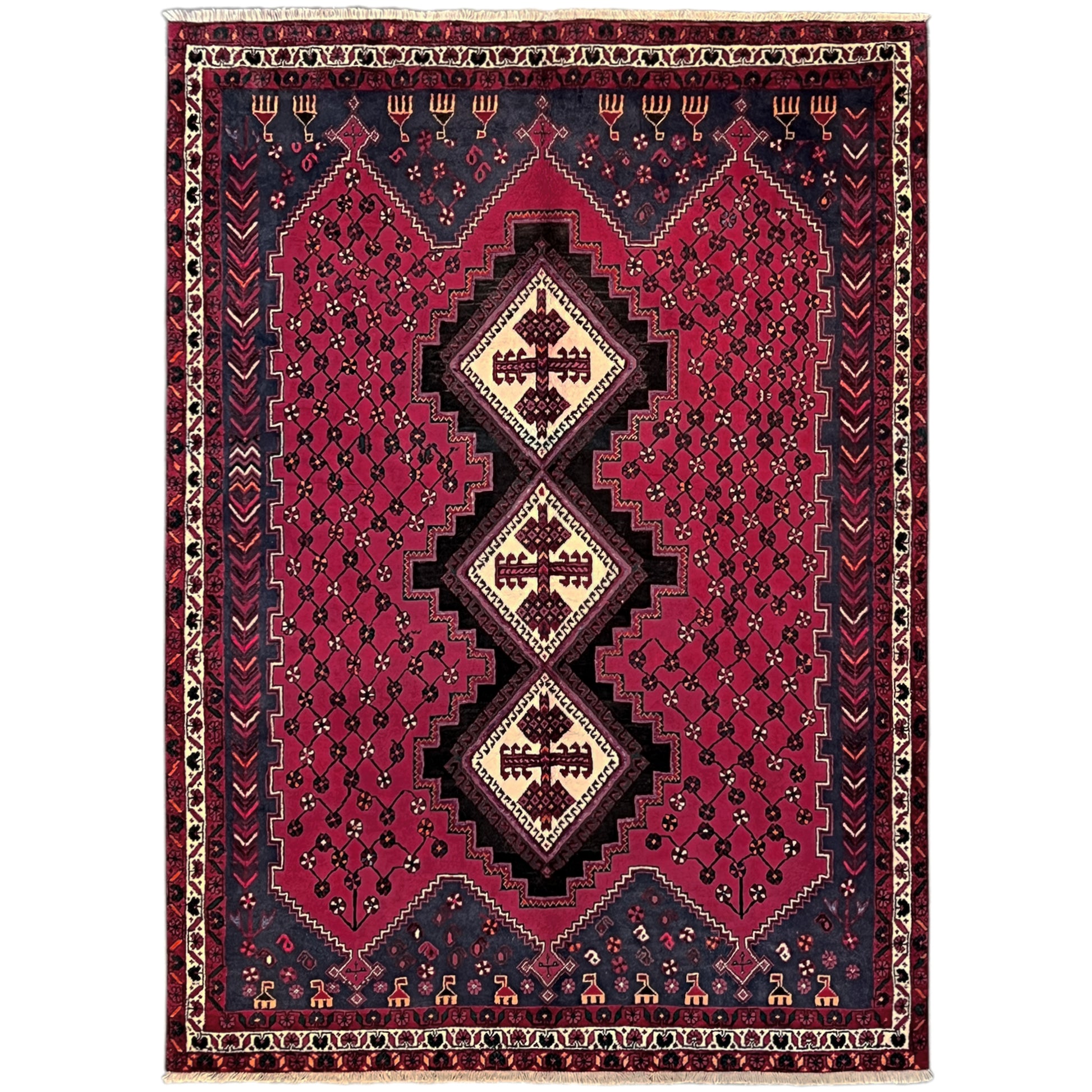 Sirjan Teppich 238x180 cm - Premium Sirjan Teppiche from German Carpet Shop - Just €675! Shop now at German Carpet Shop