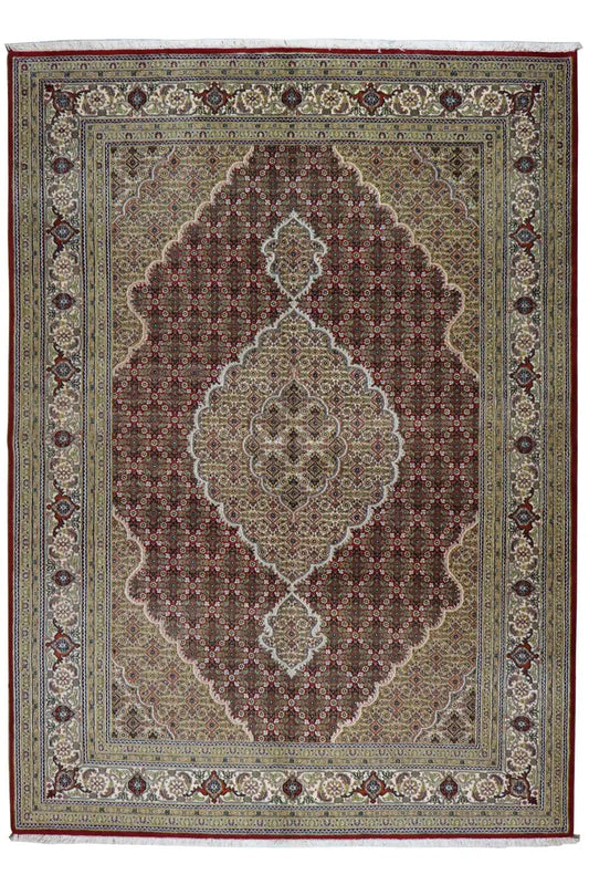 Indo Täbriz Teppich - 519389 (248x172 cm) - Premium Mahi from German Carpet Shop - Just €990! Shop now at German Carpet Shop