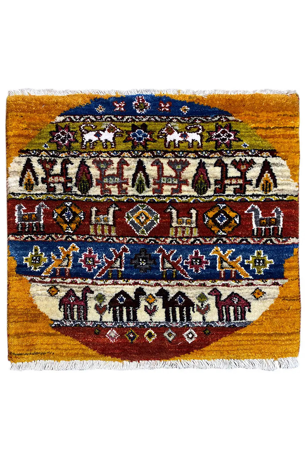 Gabbeh Lori - (58x56cm) - German Carpet Shop