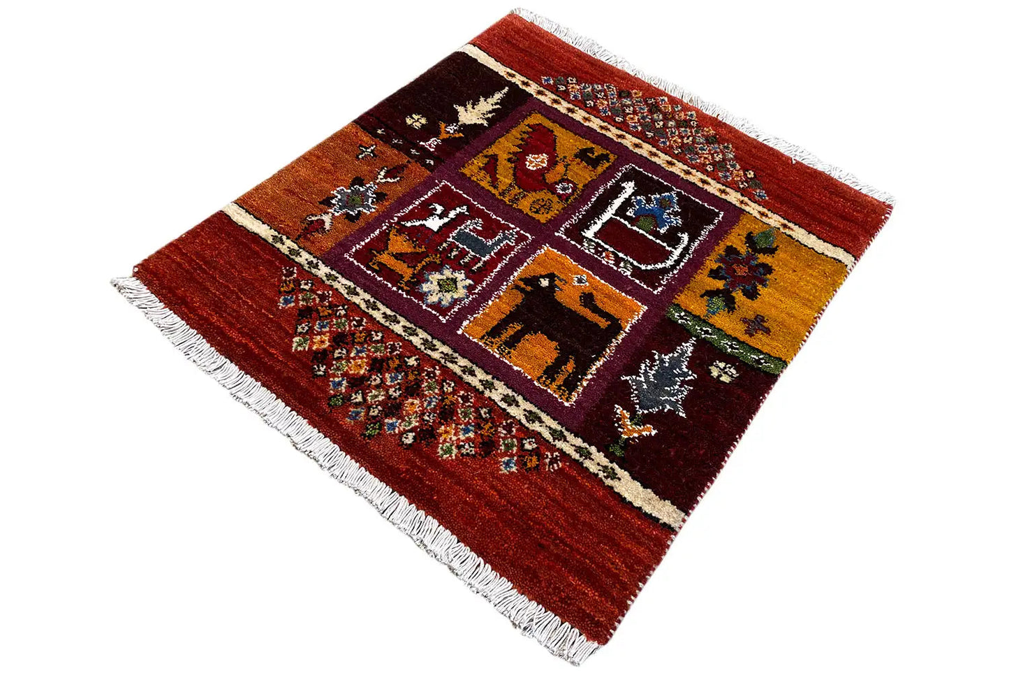 Gabbeh Lori (66x59cm) - German Carpet Shop