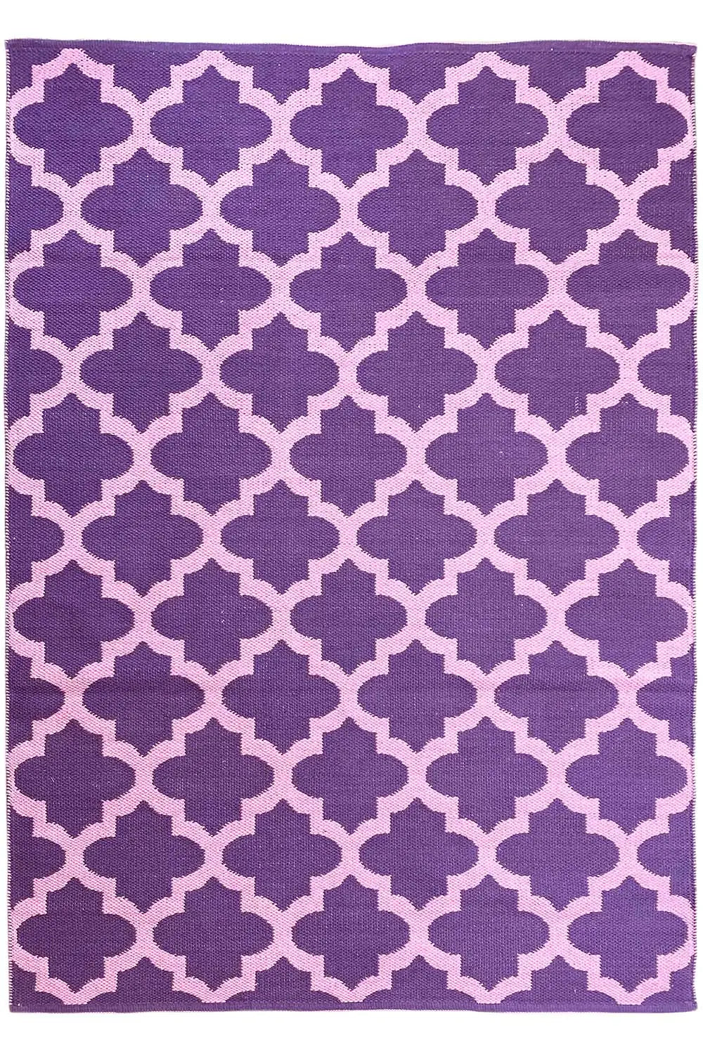 Moderner Kelim - Samak 03 Violet - German Carpet Shop