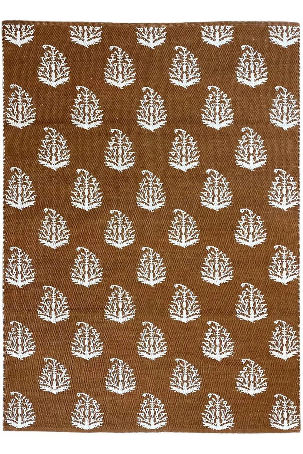 Moderne Kelim - Samak 06 Brown - German Carpet Shop