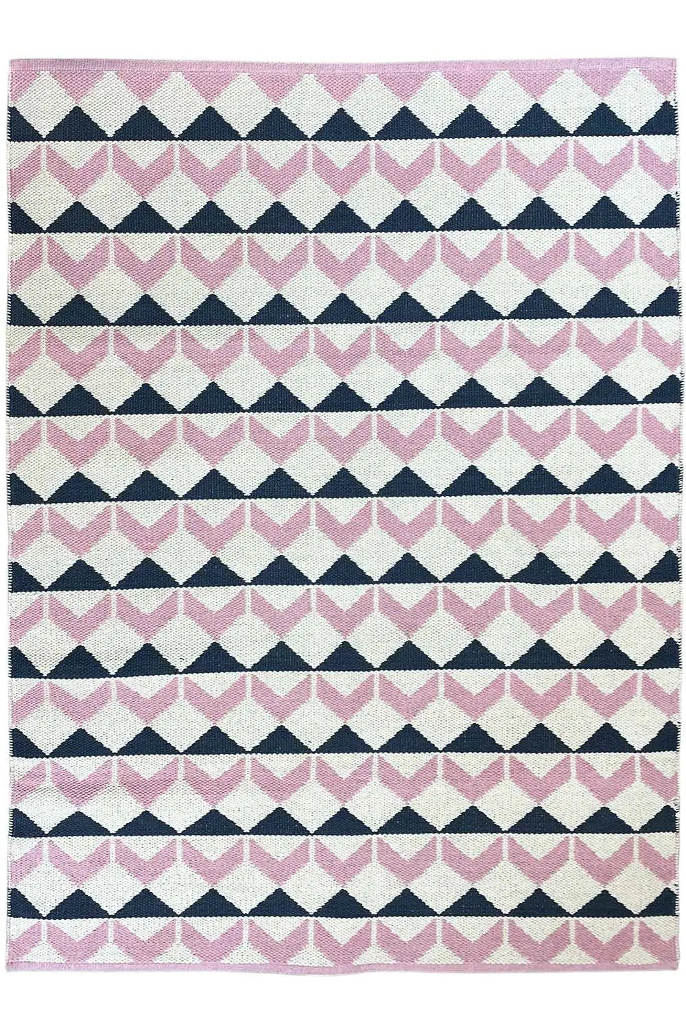 Moderne Kelim - Samak 05 Pink - German Carpet Shop