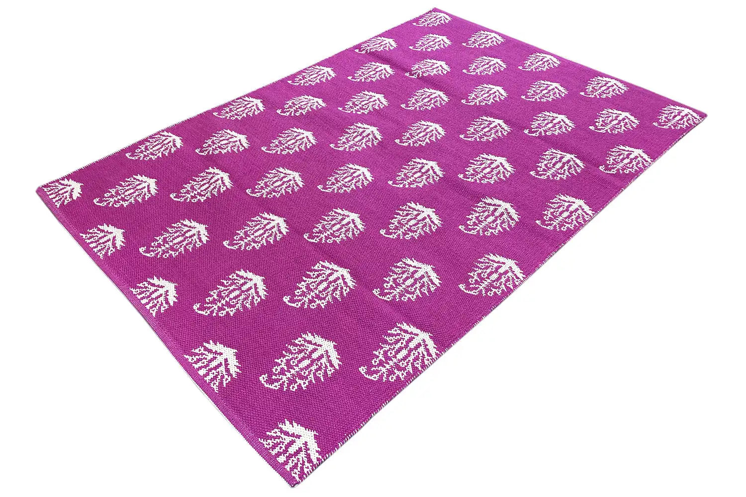 Moderne Kelim - Samak 06 Violet - German Carpet Shop