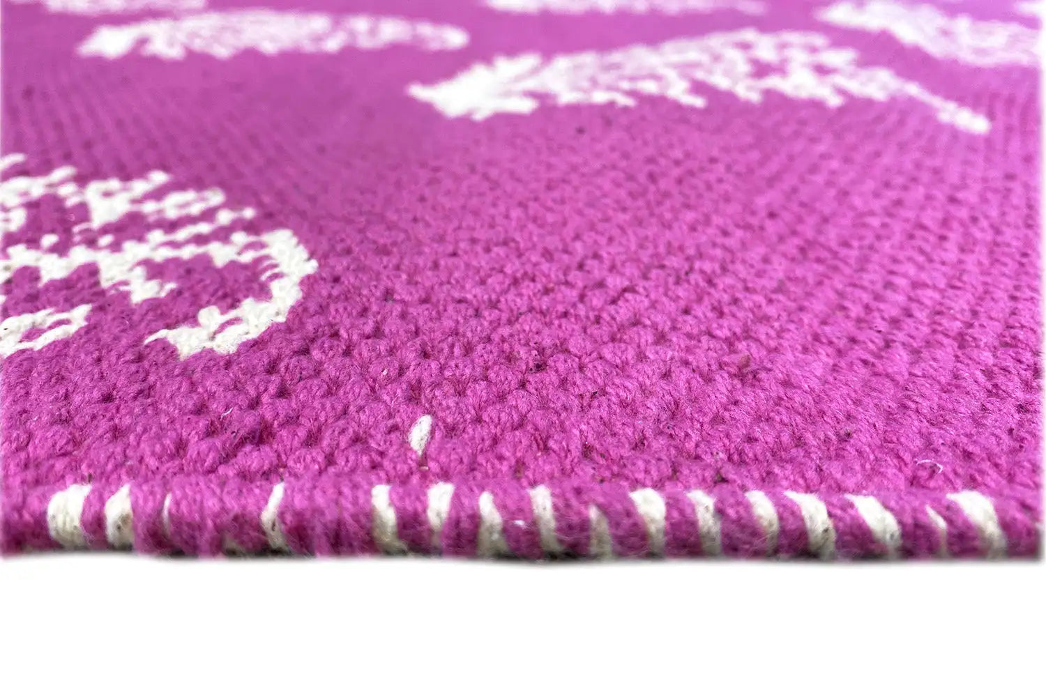 Moderne Kelim - Samak 06 Violet - German Carpet Shop