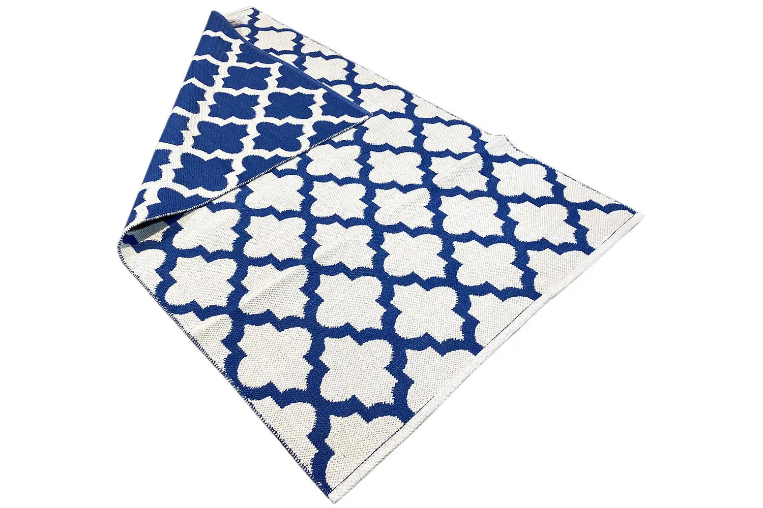 Moderner Kelim - Samak 03 Blue - German Carpet Shop