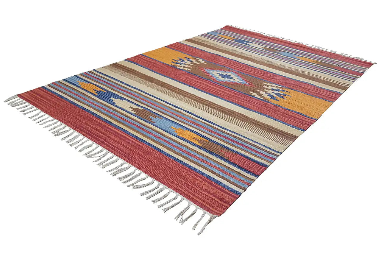 Moderner Kelim - Samak Multicolor - German Carpet Shop