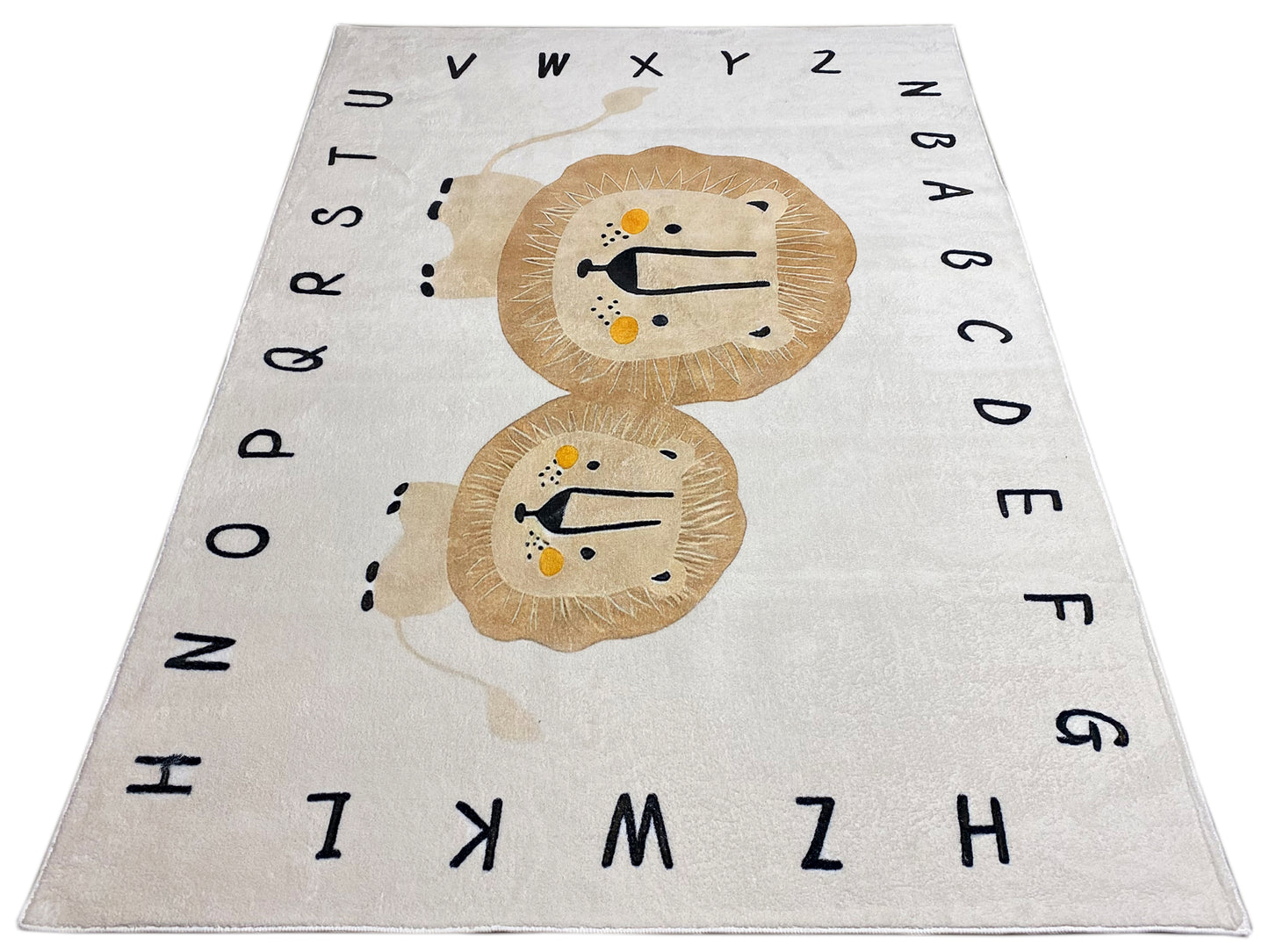 Alfombra infantil „León“, beige, 140x200 cm