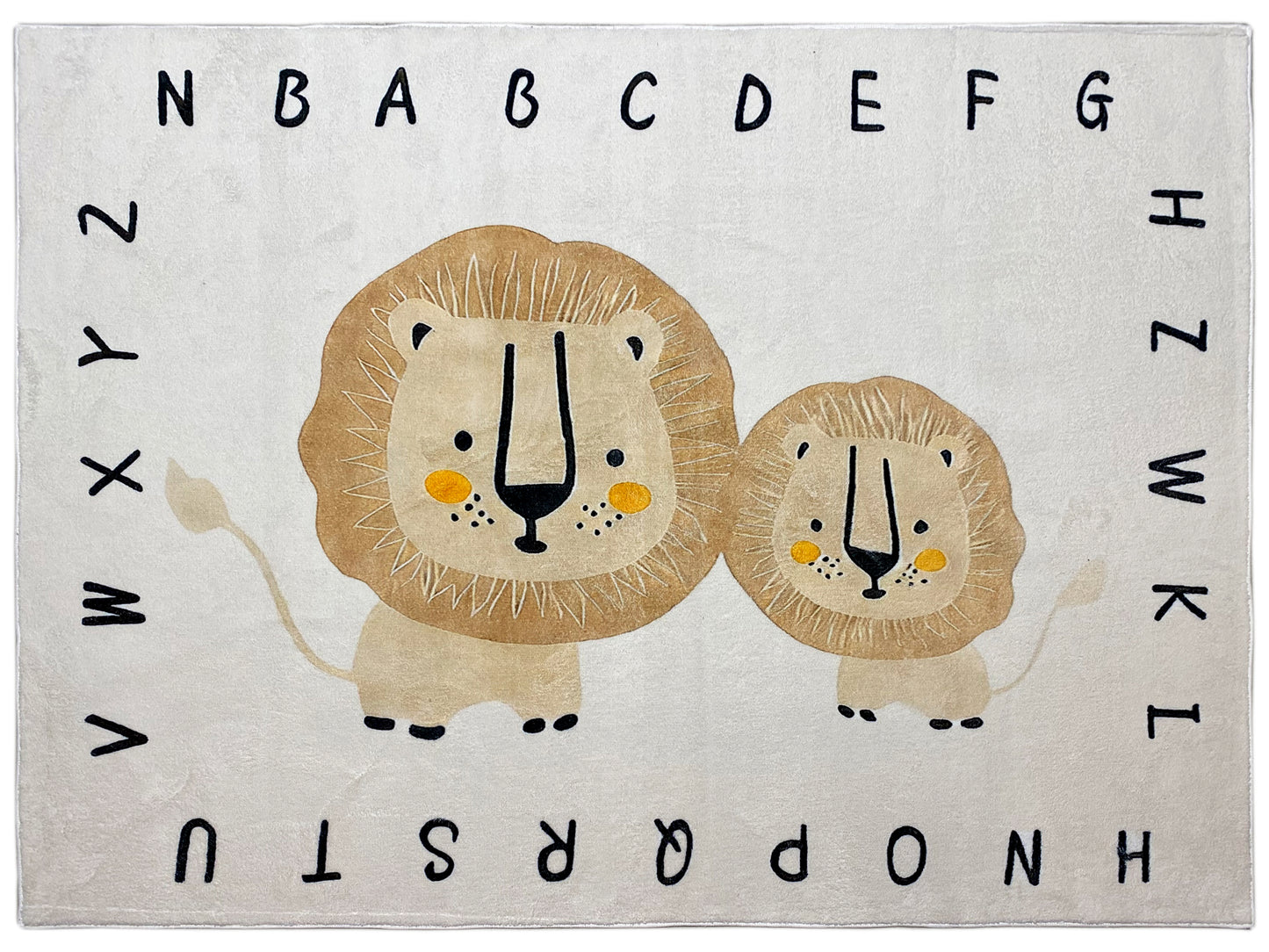 Alfombra infantil „León“, beige, 140x200 cm