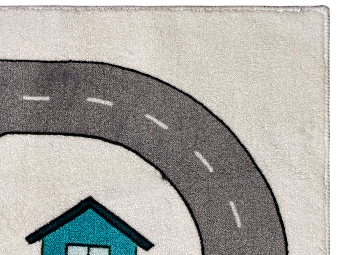 Alfombra infantil „Calle“, gris, 160x230 cm