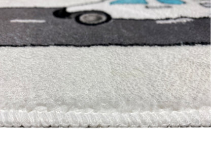 Alfombra infantil „Calle“, gris, 160x230 cm