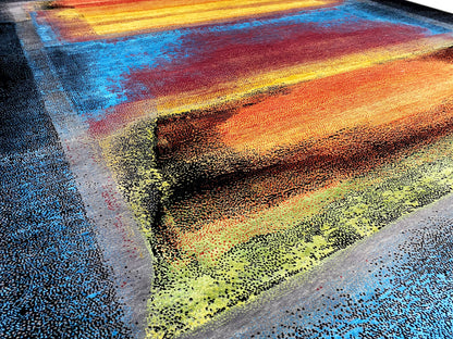 Alfombra de diseño - 364x275cm