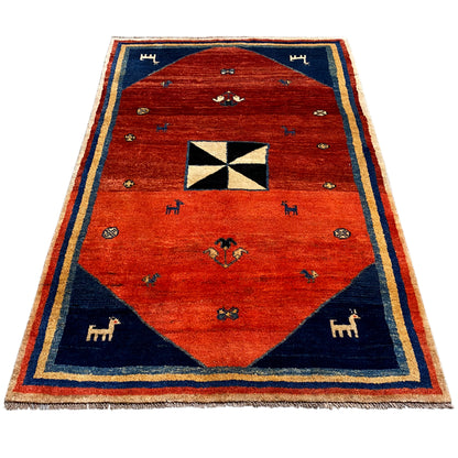 Alfombra Gabbeh 188x116 cm