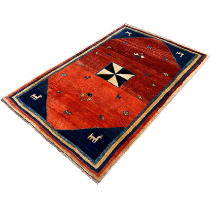 Alfombra Gabbeh 188x116 cm