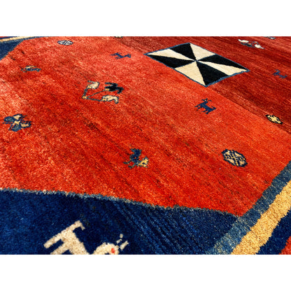 Alfombra Gabbeh 188x116 cm