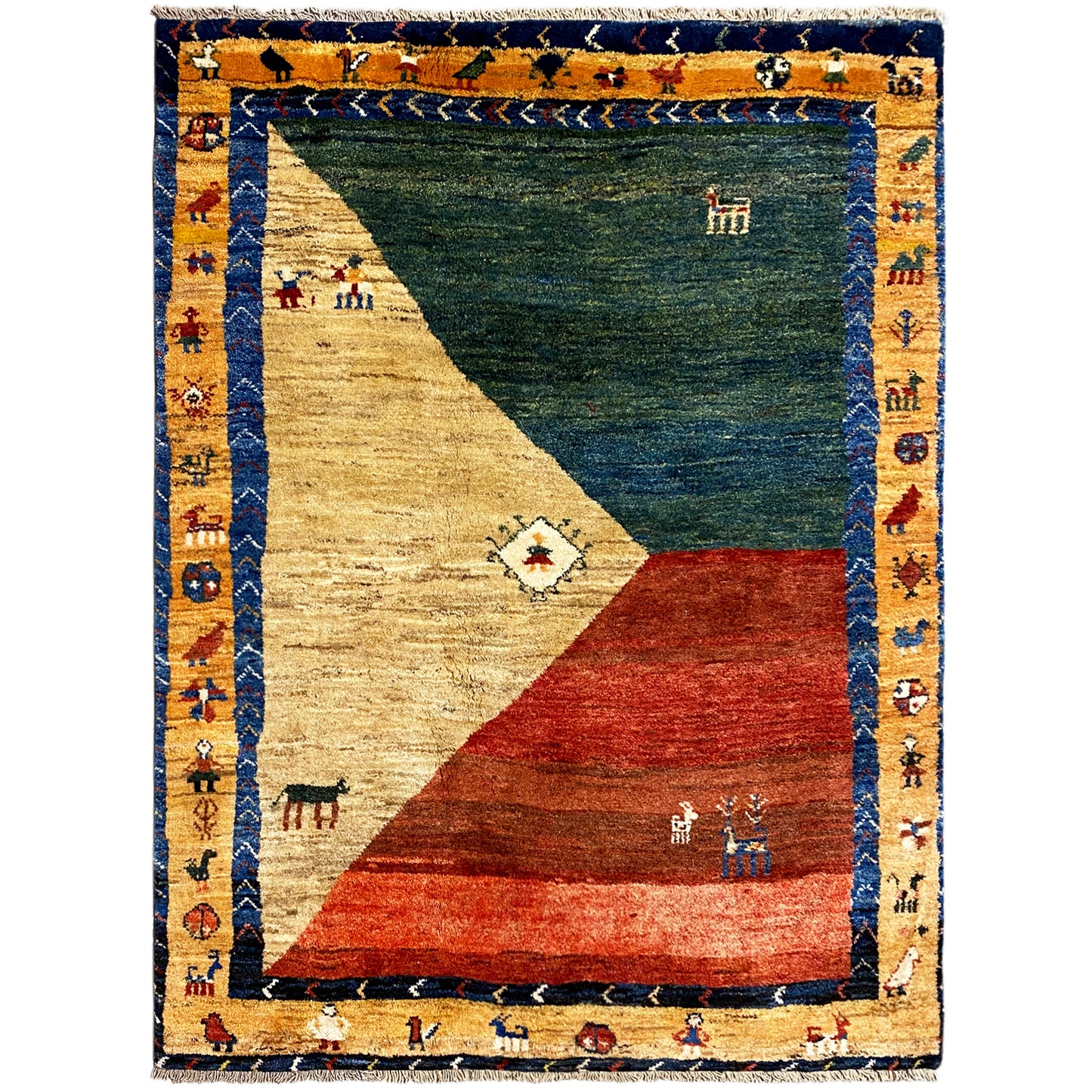 Alfombra Gabbeh 175x142 cm