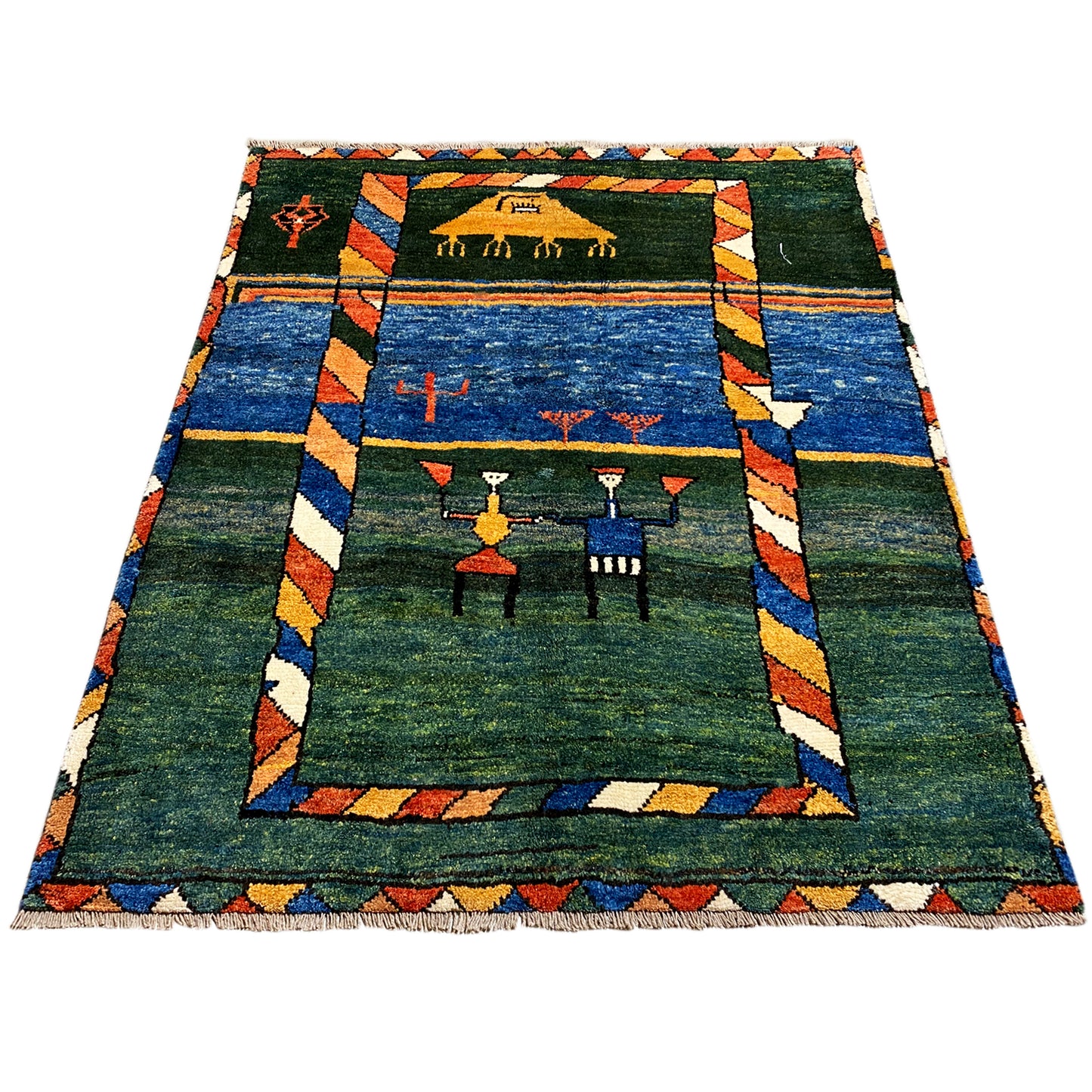 Alfombra Gabbeh 170x140 cm