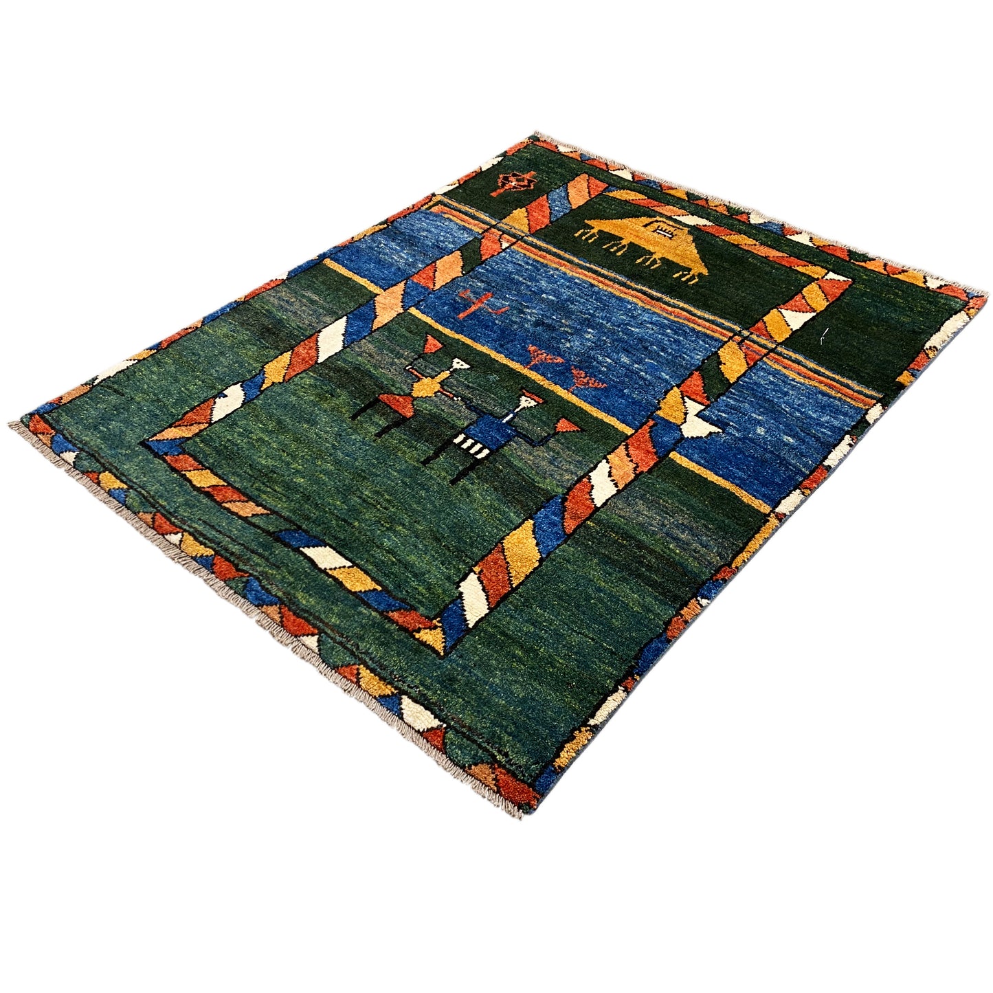 Alfombra Gabbeh 170x140 cm