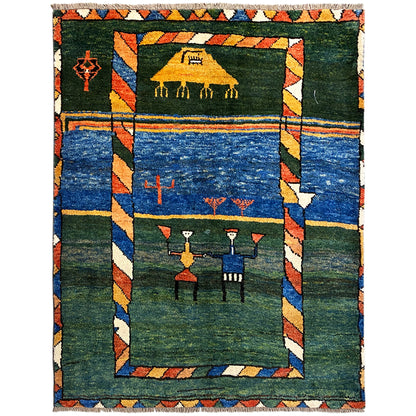 Alfombra Gabbeh 170x140 cm