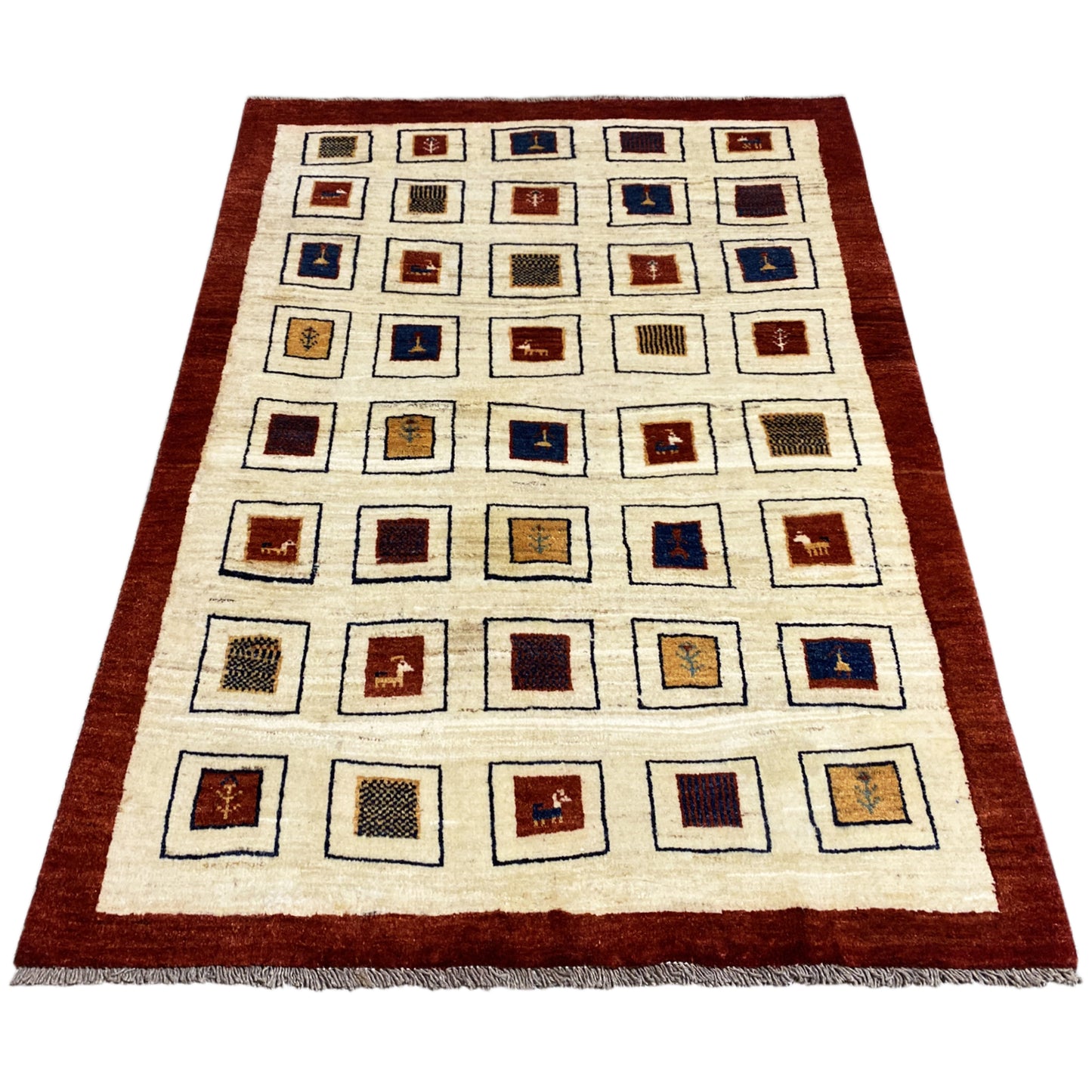 Alfombra Gabbeh 160x111 cm