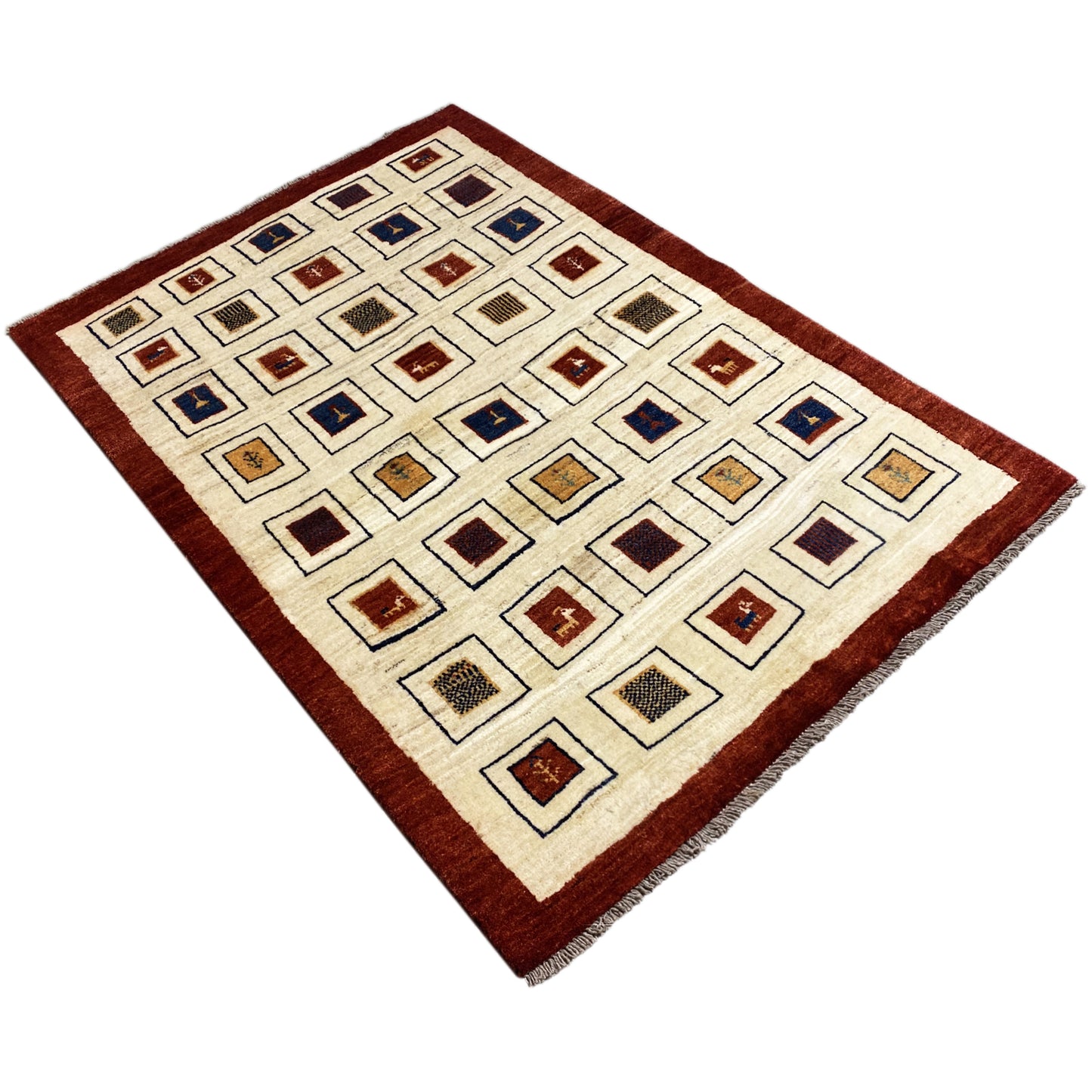 Alfombra Gabbeh 160x111 cm